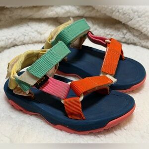 Teva Kids' Toddlers Hurricane XLT 2 Sandals, Multi-Colored, *ESTIMATED SIZE 8